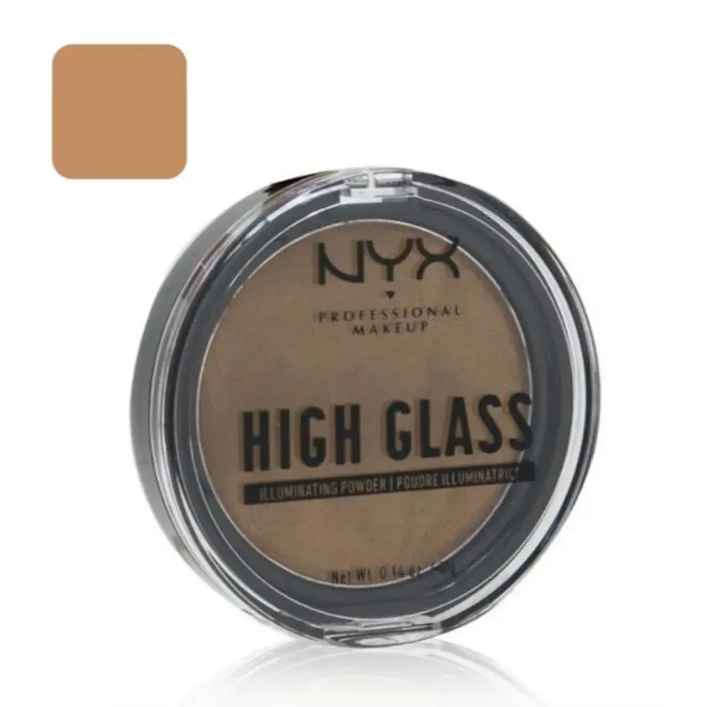 NYX Professional Makeup High Glass Illuminating Powder Puder Golden Hour New